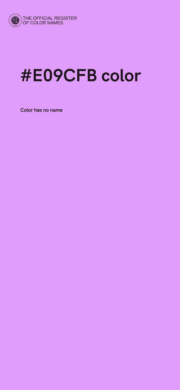 #E09CFB color image