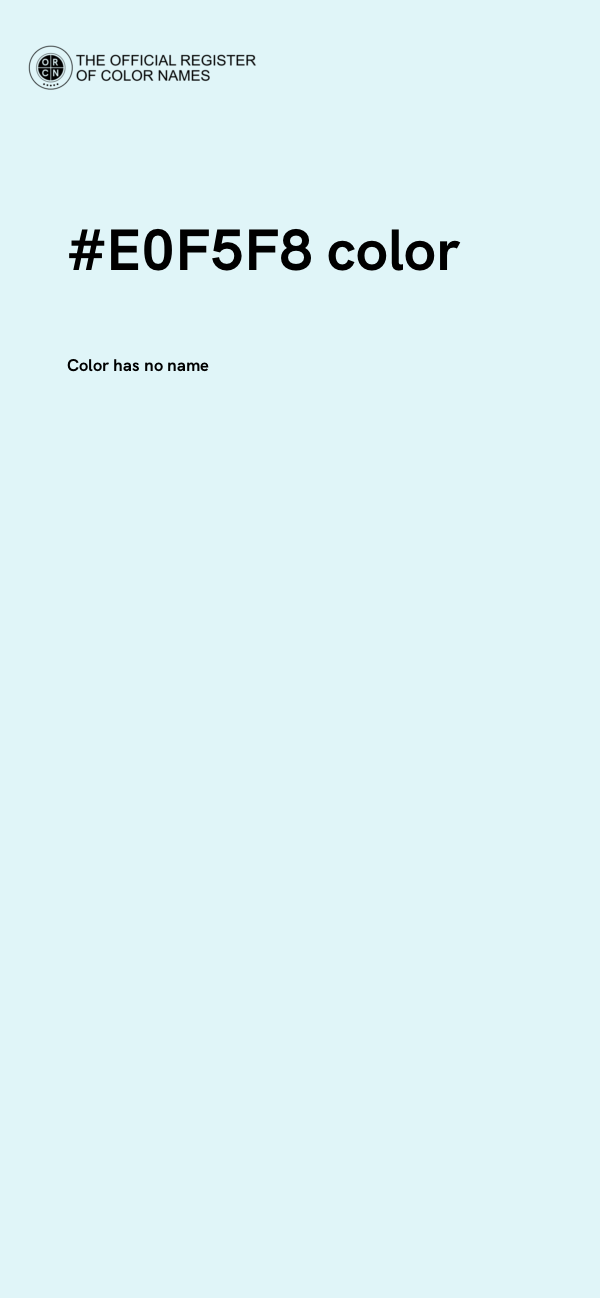 #E0F5F8 color image