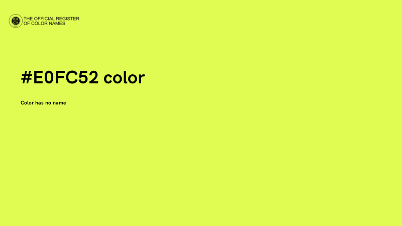 #E0FC52 color image