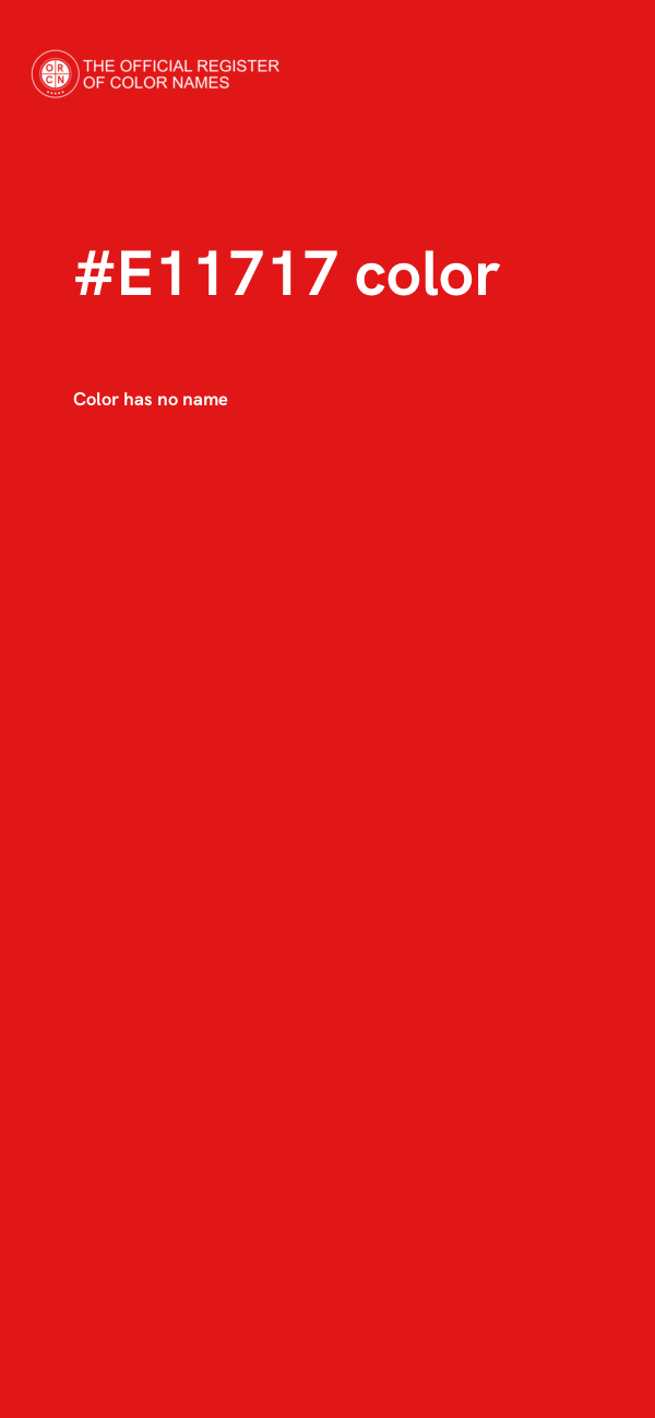 #E11717 color image