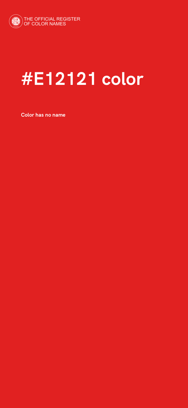 #E12121 color image