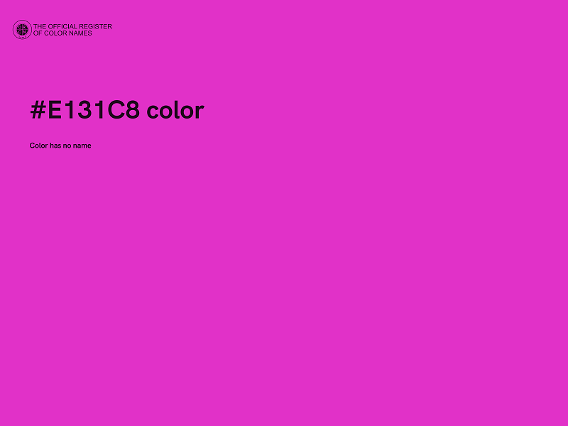 #E131C8 color image