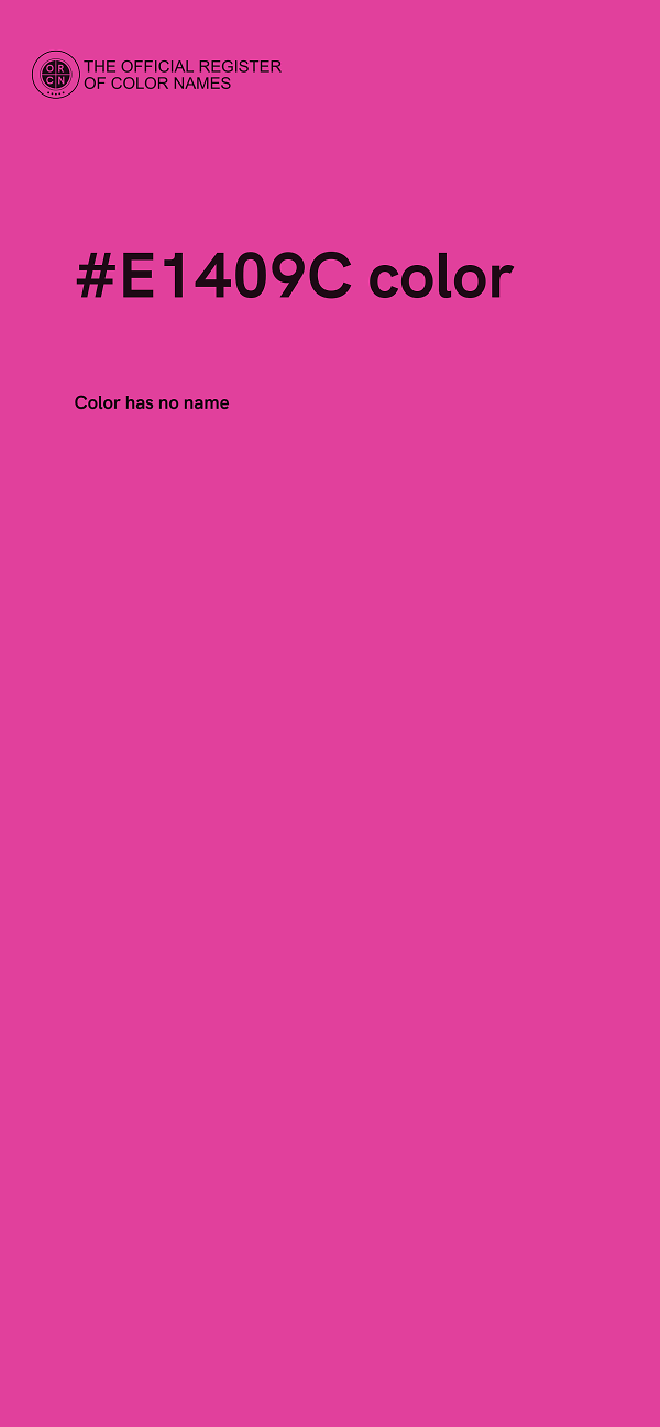 #E1409C color image
