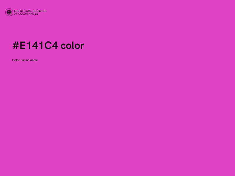 #E141C4 color image