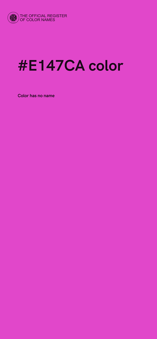#E147CA color image