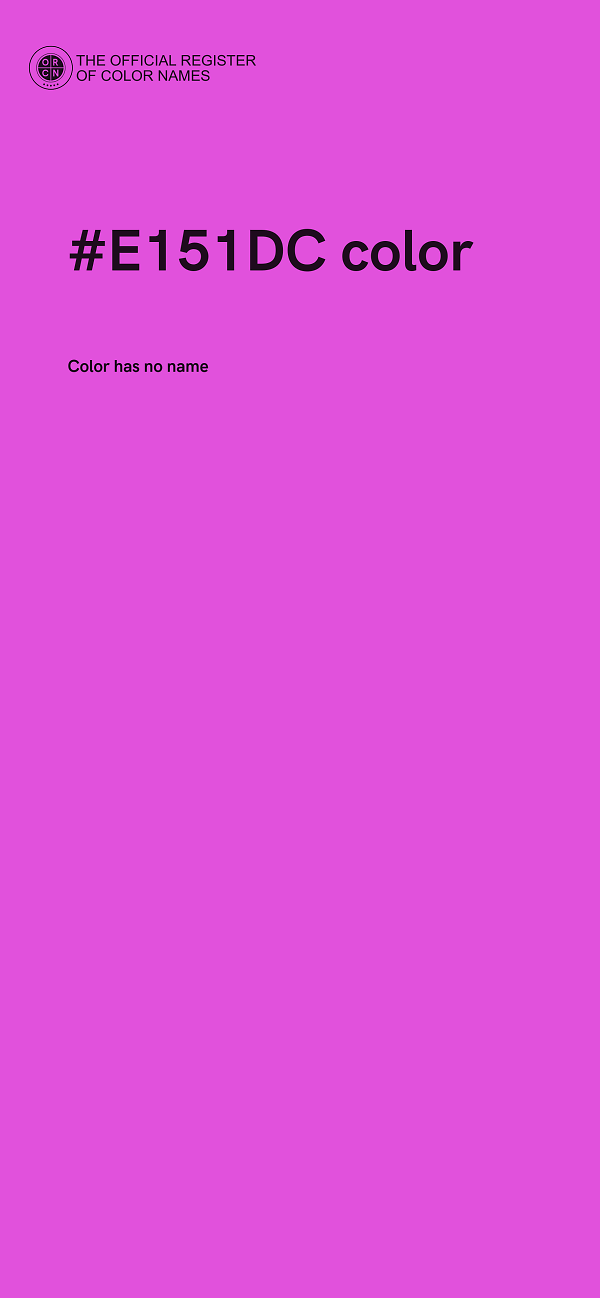 #E151DC color image