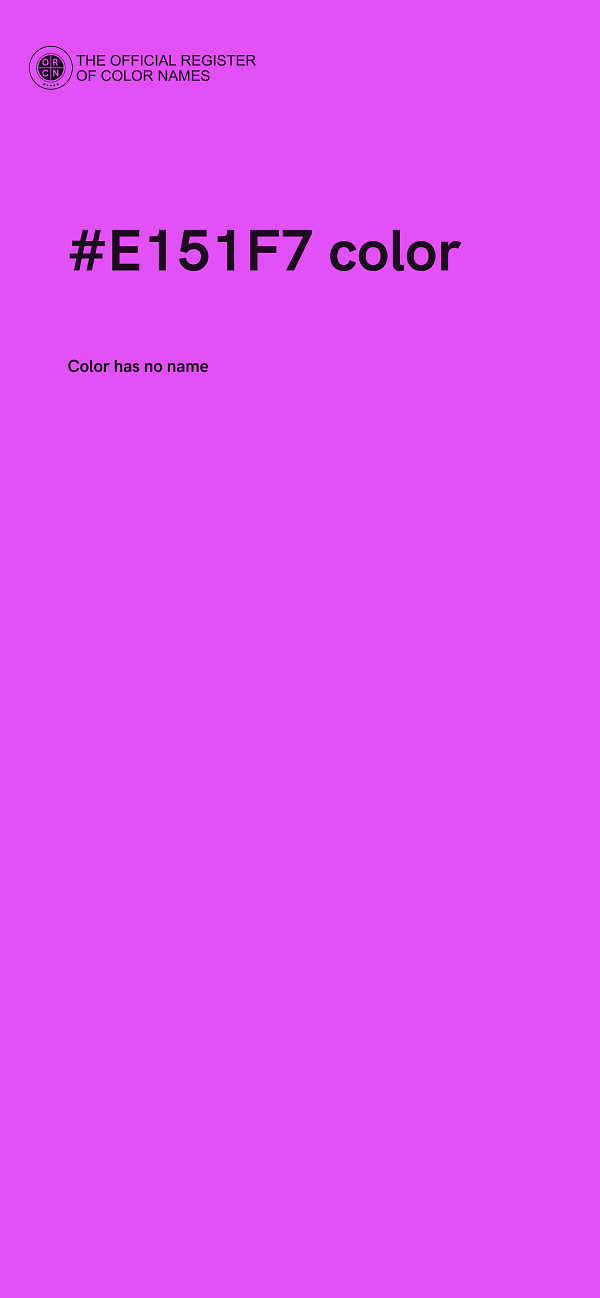 #E151F7 color image