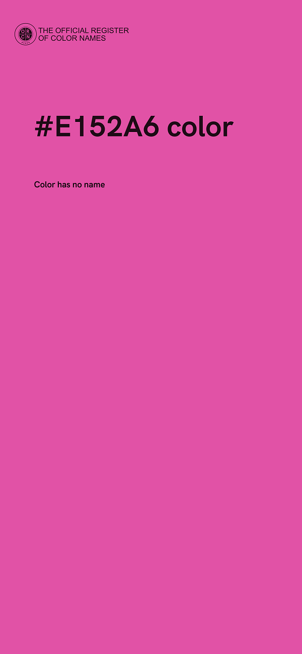 #E152A6 color image