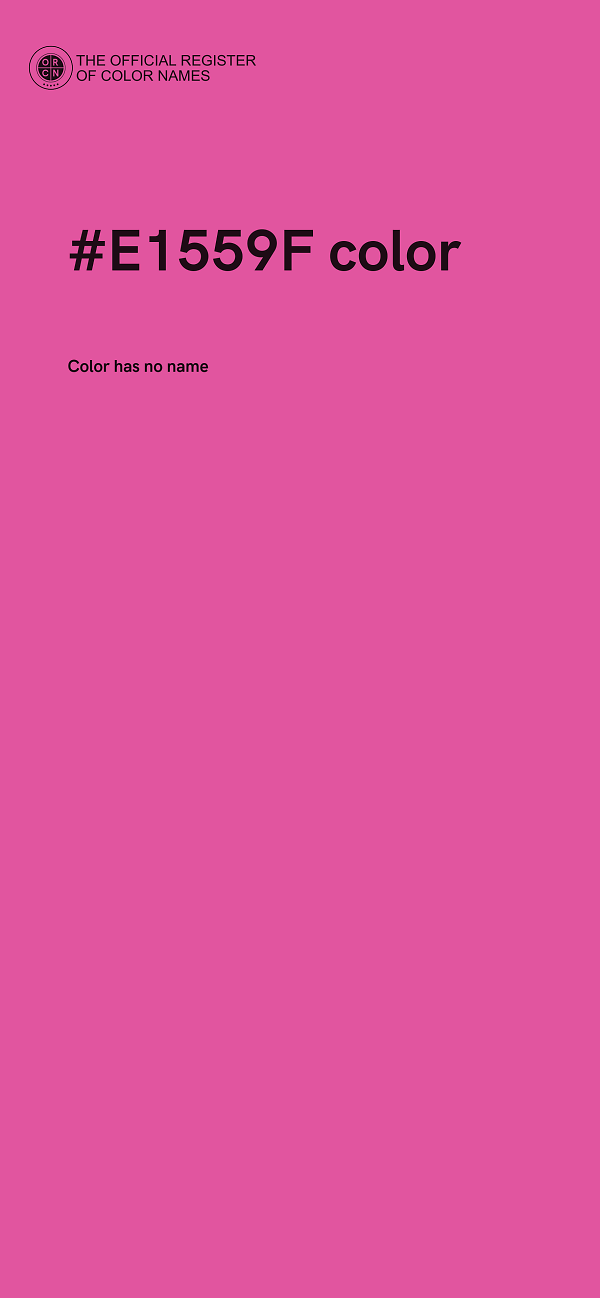 #E1559F color image
