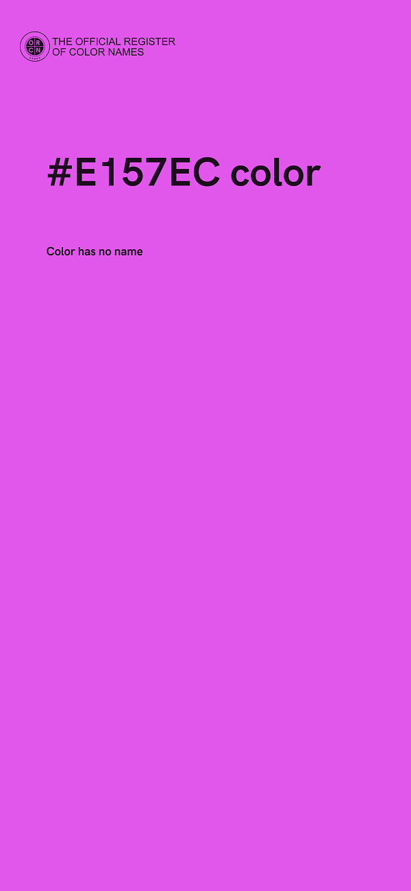 #E157EC color image