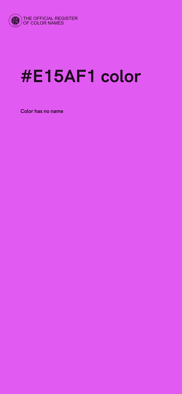 #E15AF1 color image