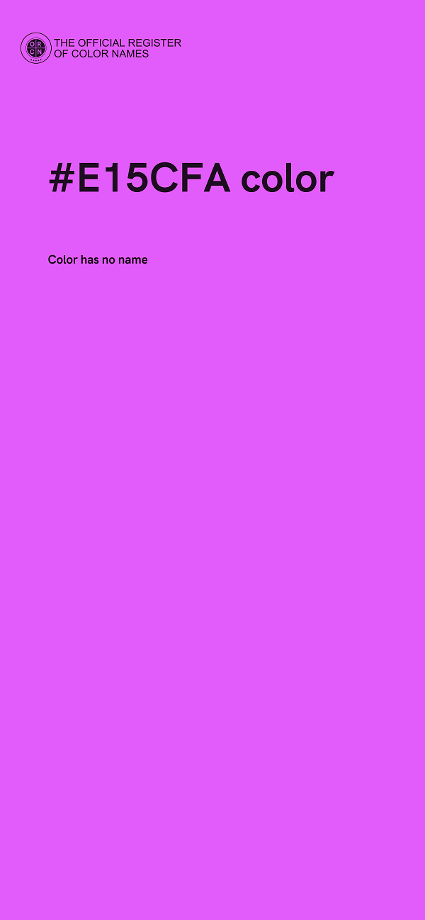 #E15CFA color image