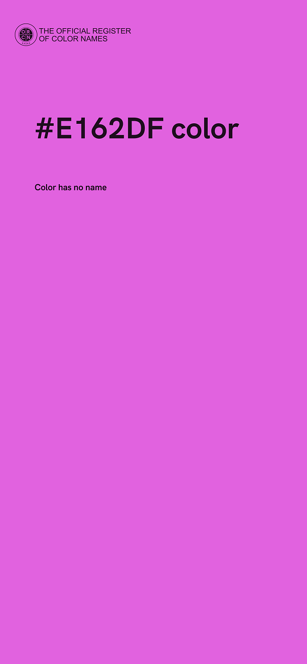 #E162DF color image