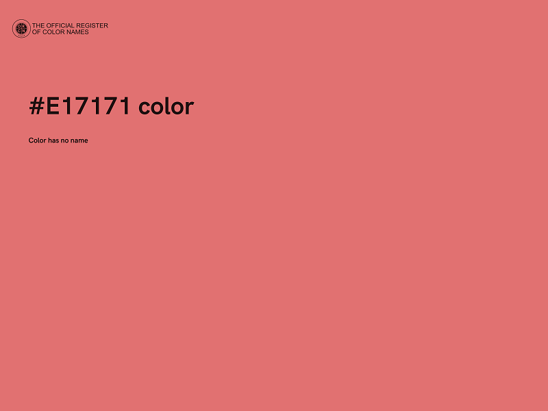 #E17171 color image