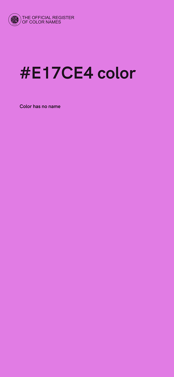 #E17CE4 color image