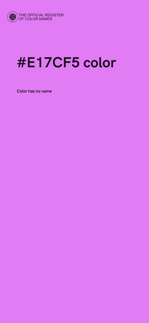 #E17CF5 color image