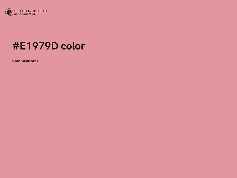 #E1979D color image