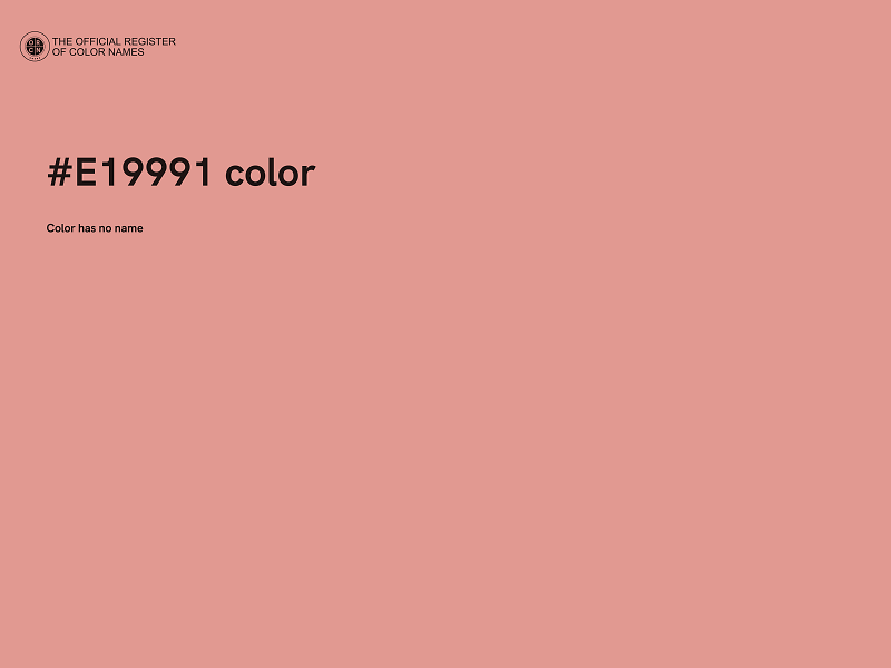 #E19991 color image