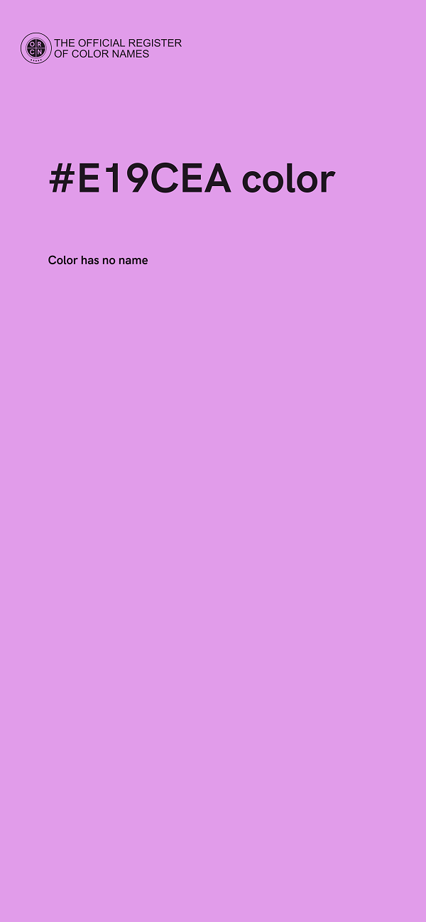 #E19CEA color image
