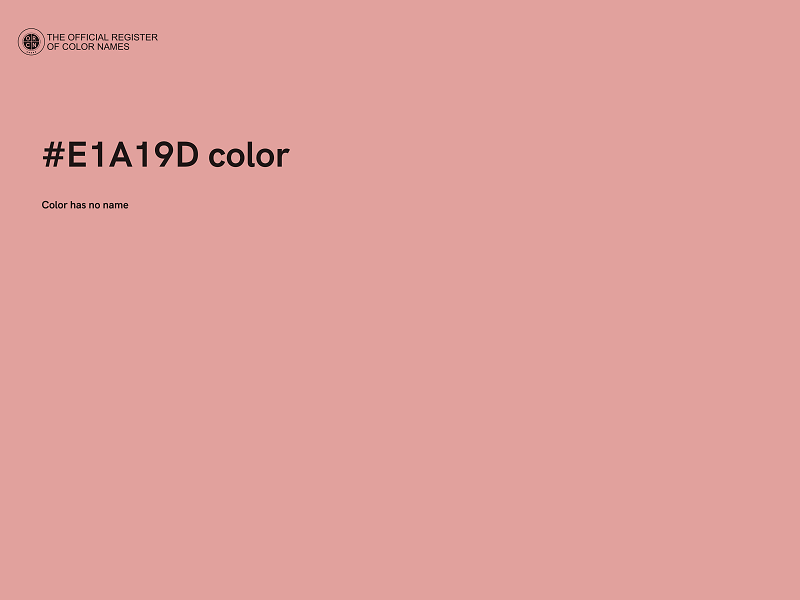 #E1A19D color image