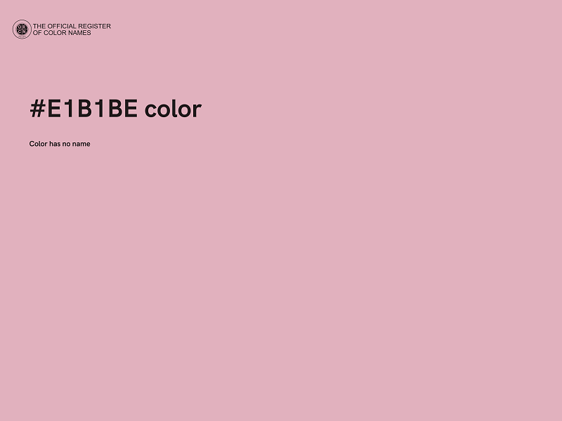 #E1B1BE color image