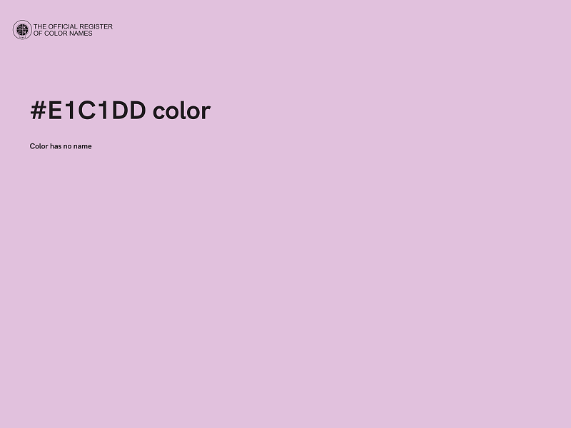 #E1C1DD color image