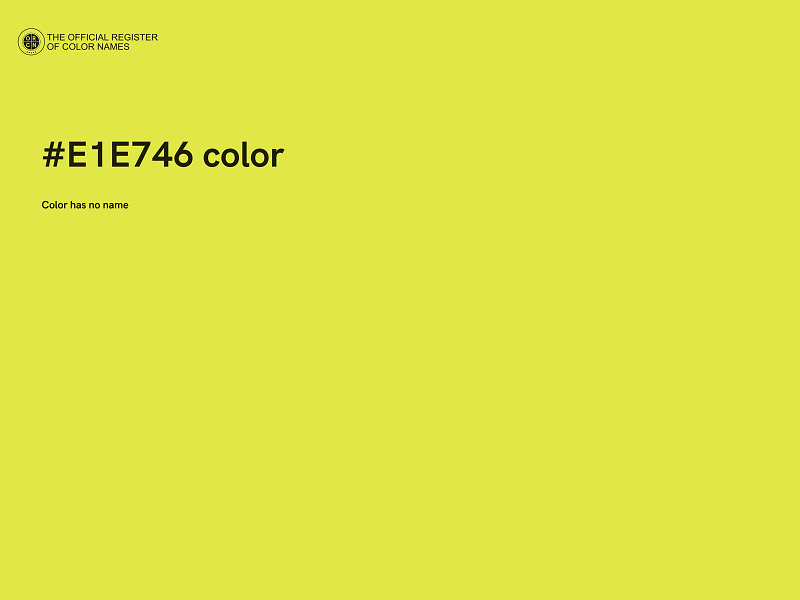 #E1E746 color image