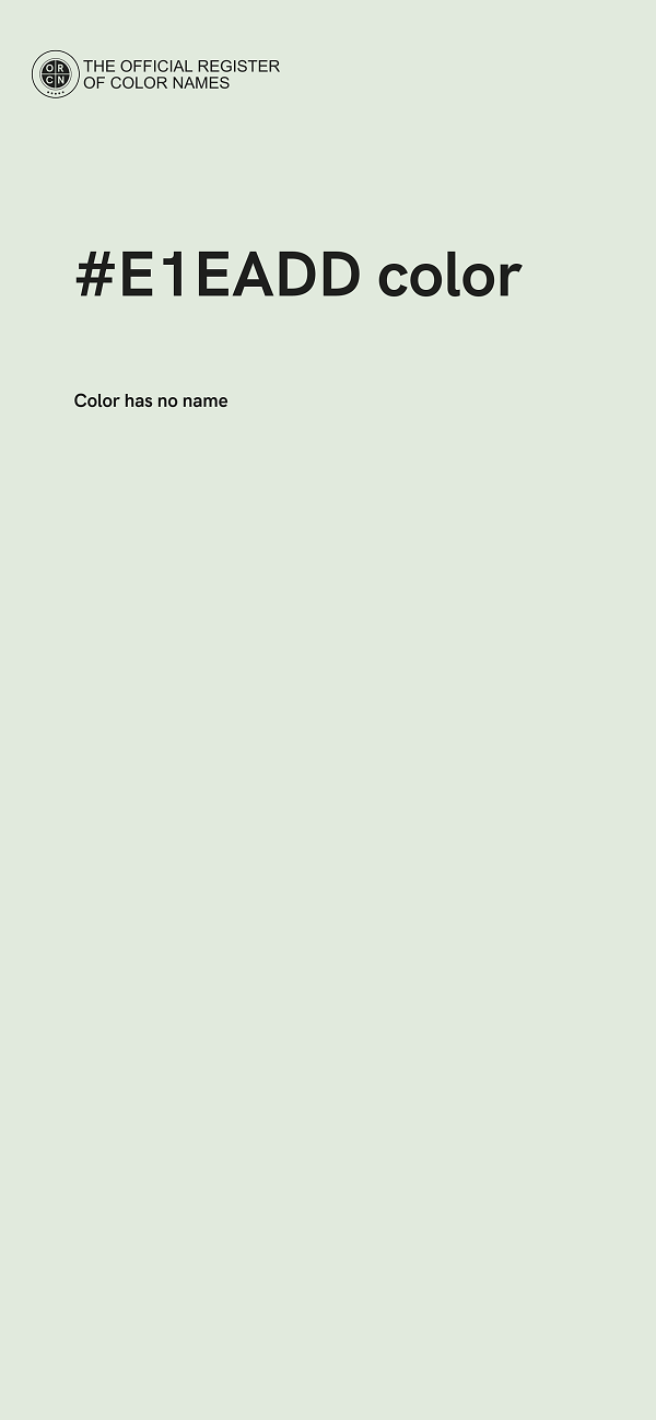 #E1EADD color image