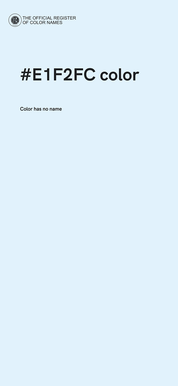 #E1F2FC color image