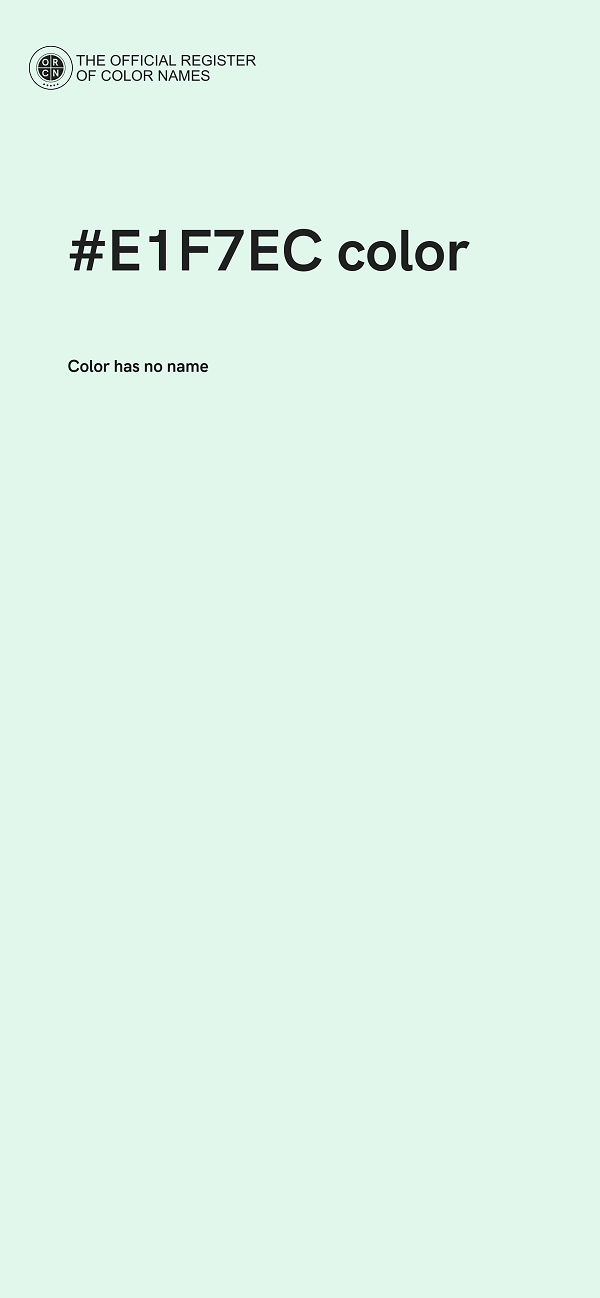 #E1F7EC color image