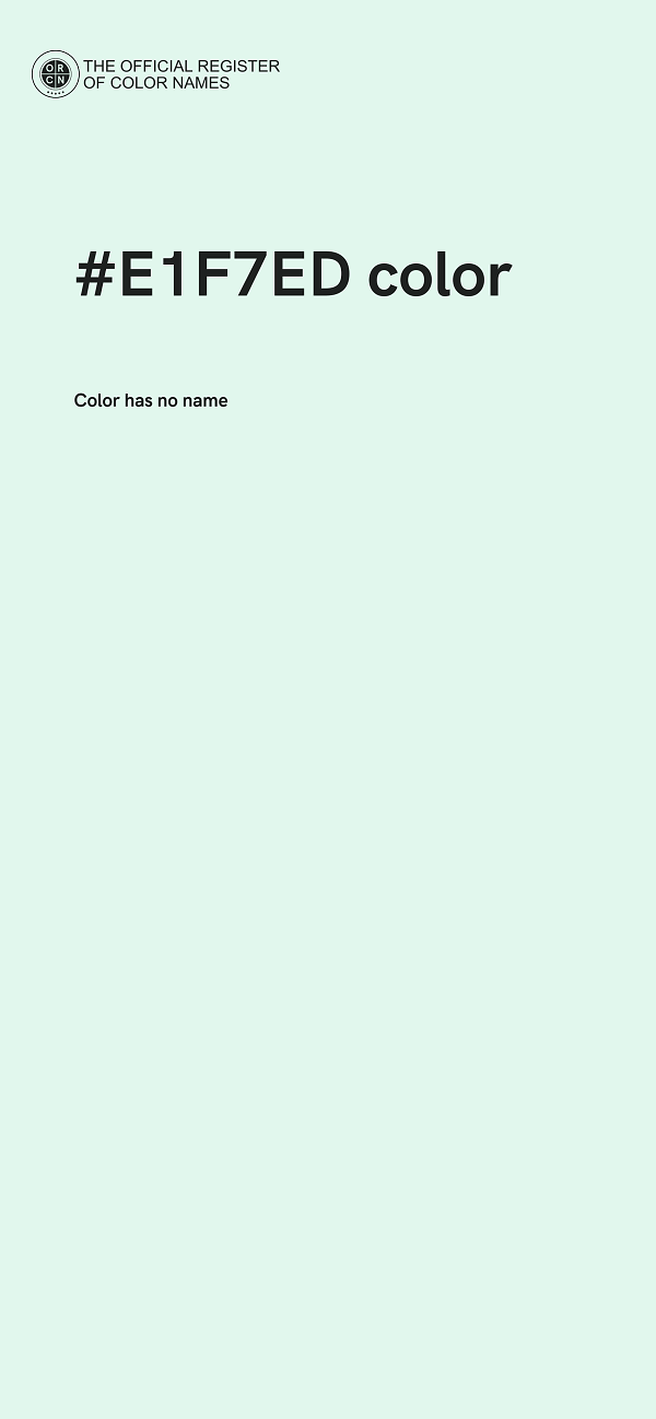 #E1F7ED color image
