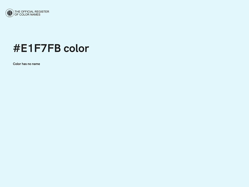 #E1F7FB color image