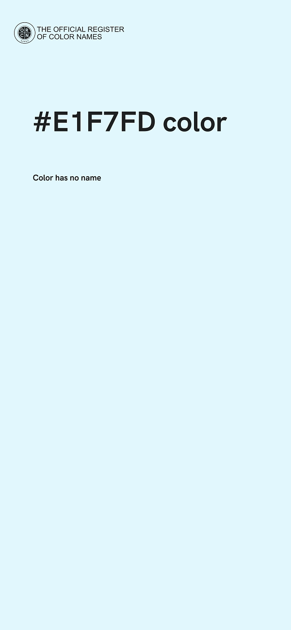 #E1F7FD color image