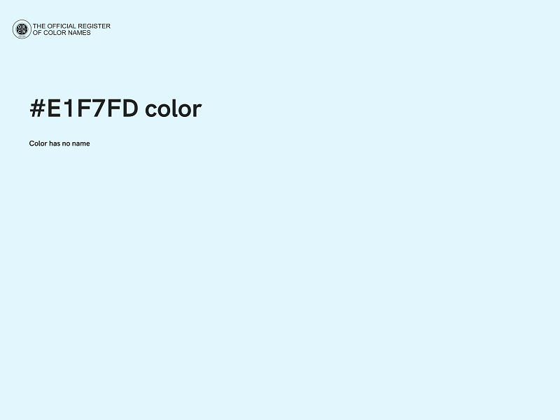 #E1F7FD color image
