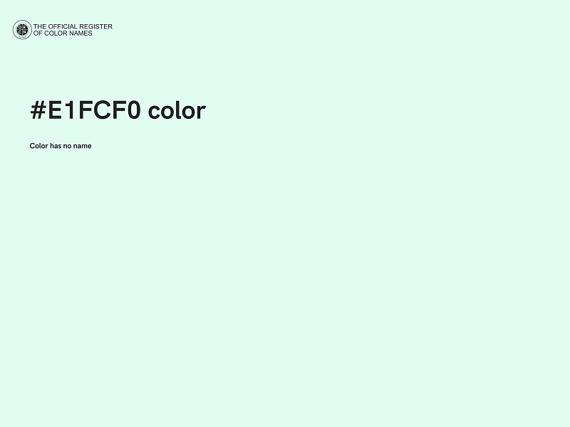 #E1FCF0 color image