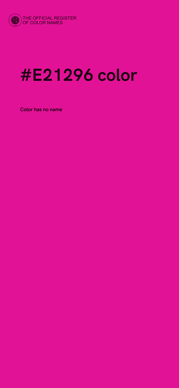 #E21296 color image