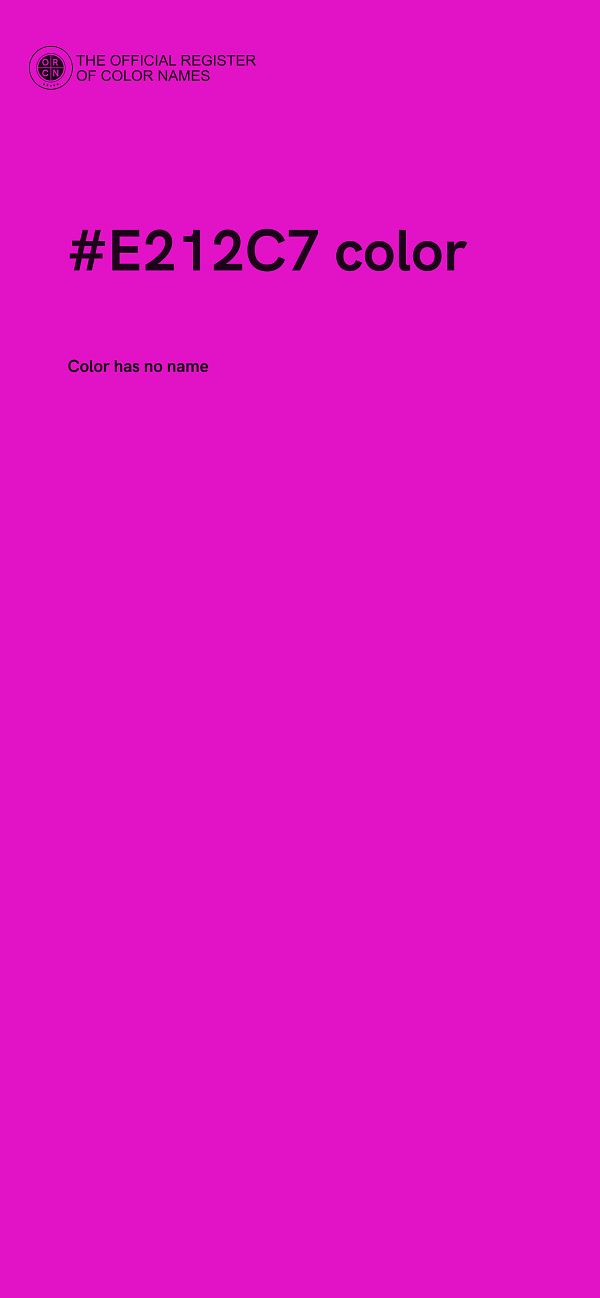 #E212C7 color image