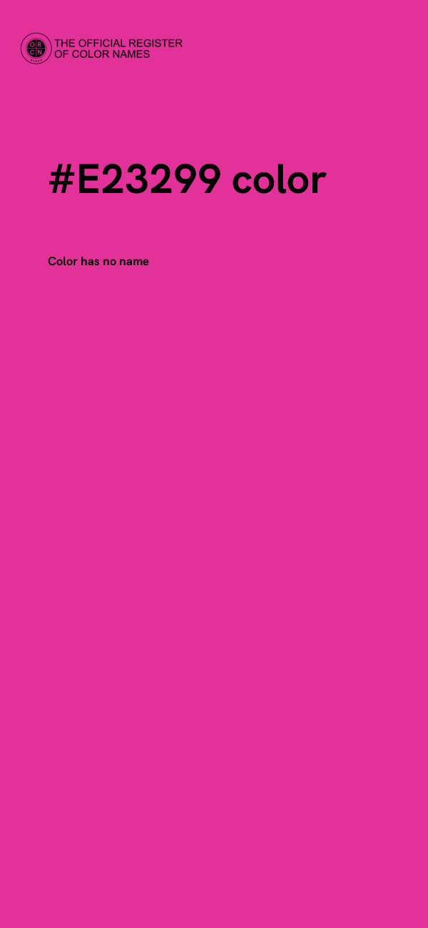 #E23299 color image