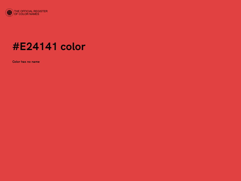 #E24141 color image