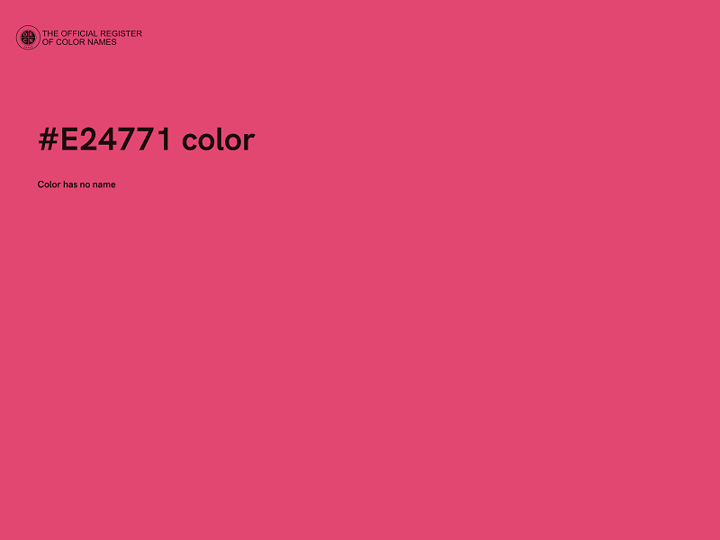#E24771 color image