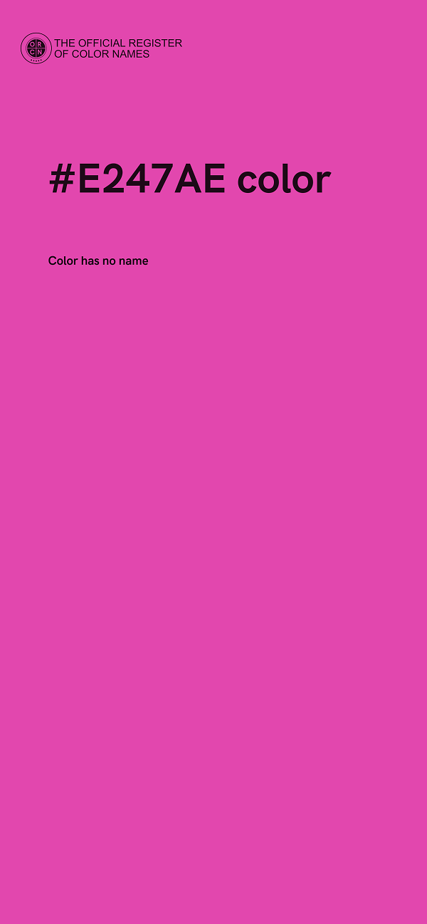 #E247AE color image
