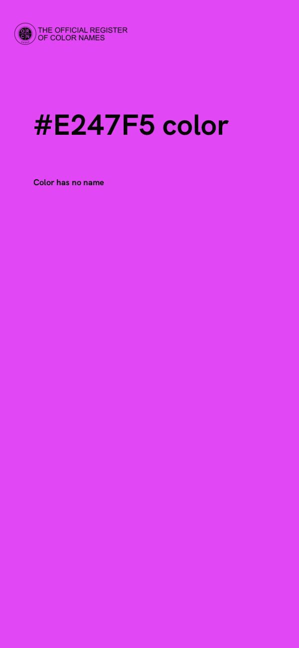 #E247F5 color image
