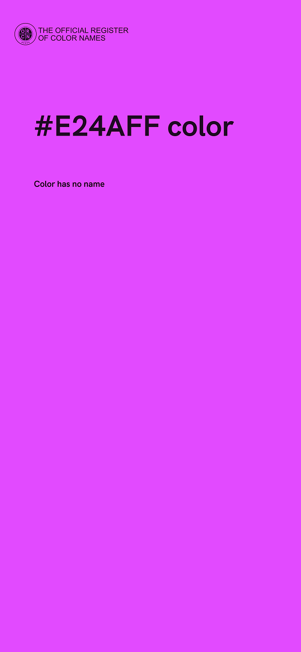 #E24AFF color image