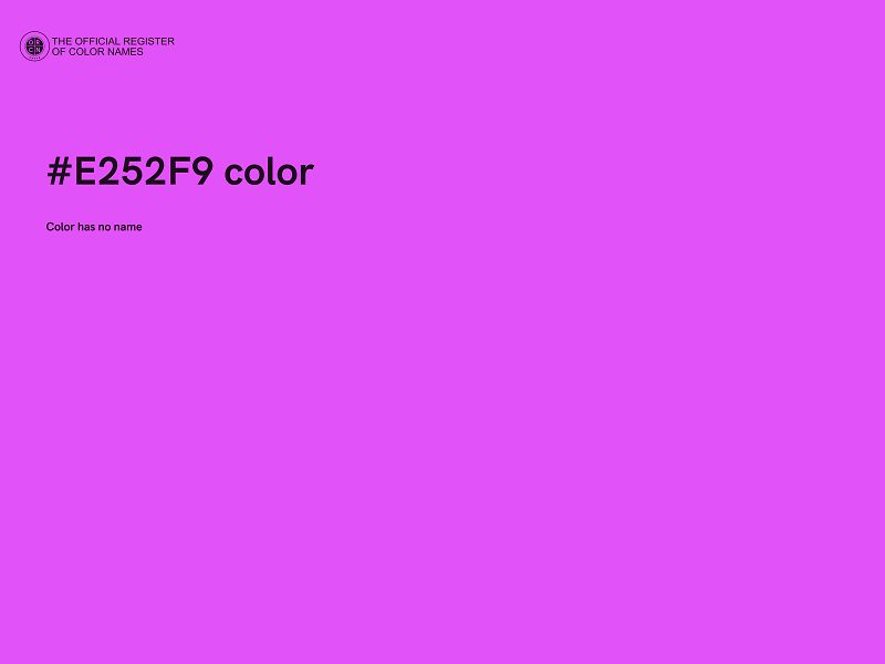 #E252F9 color image