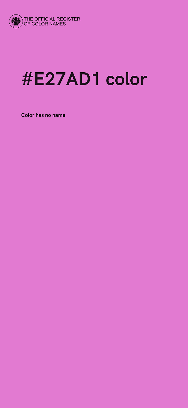 #E27AD1 color image