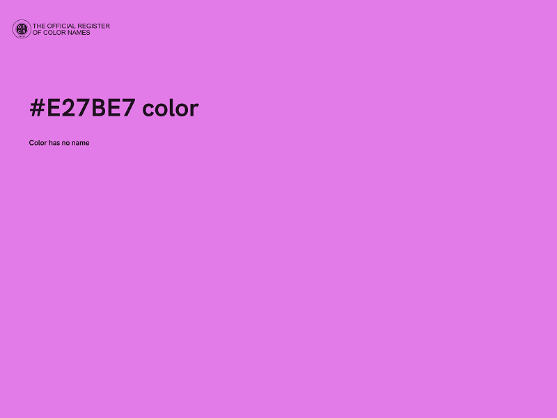 #E27BE7 color image