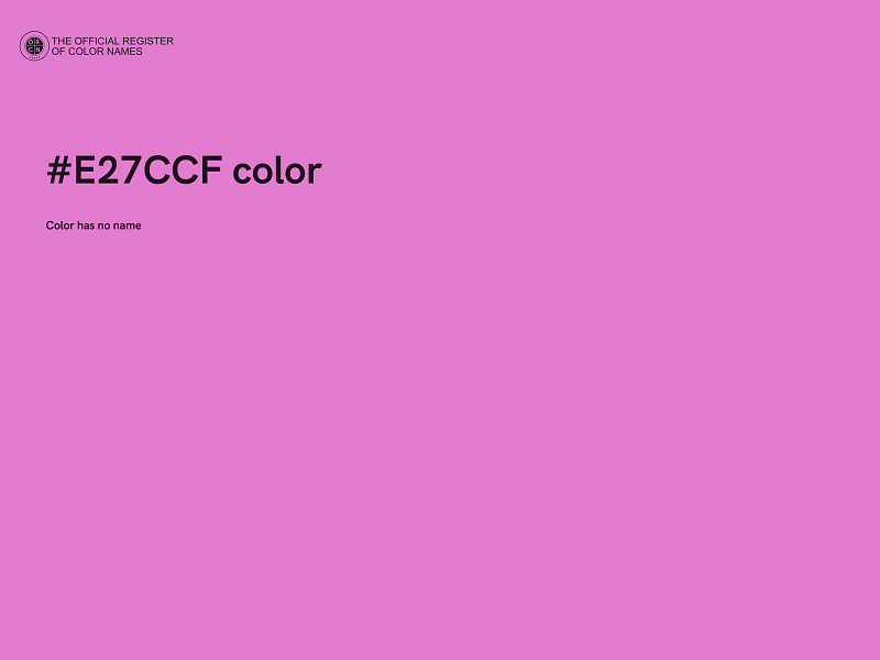 #E27CCF color image