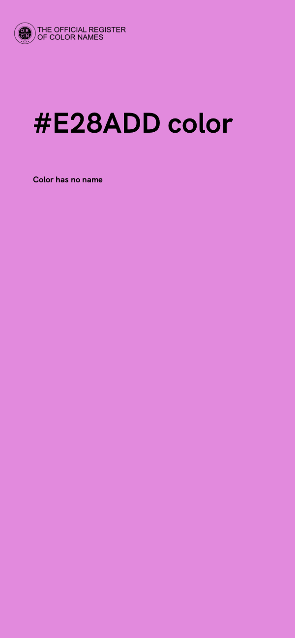 #E28ADD color image