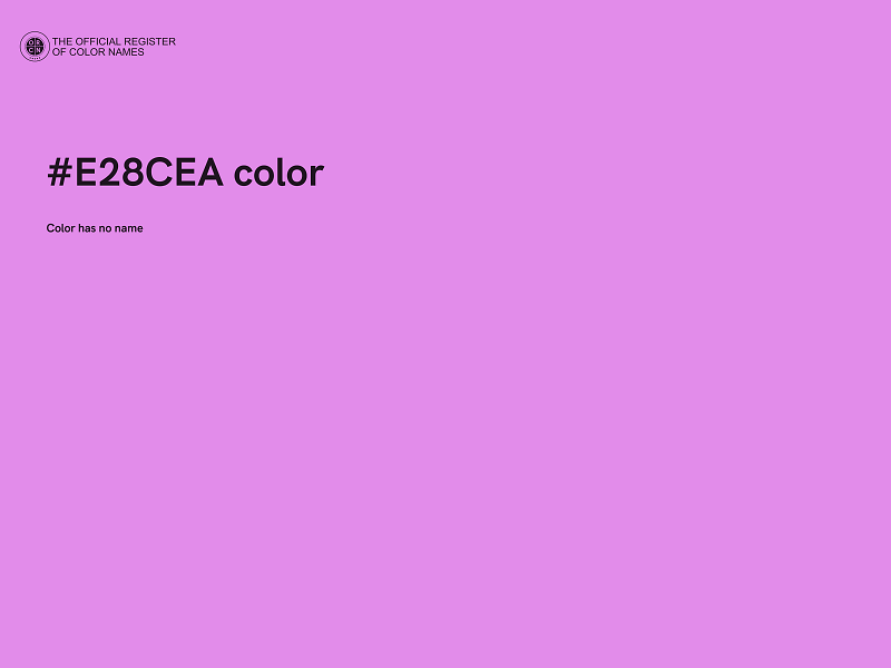 #E28CEA color image