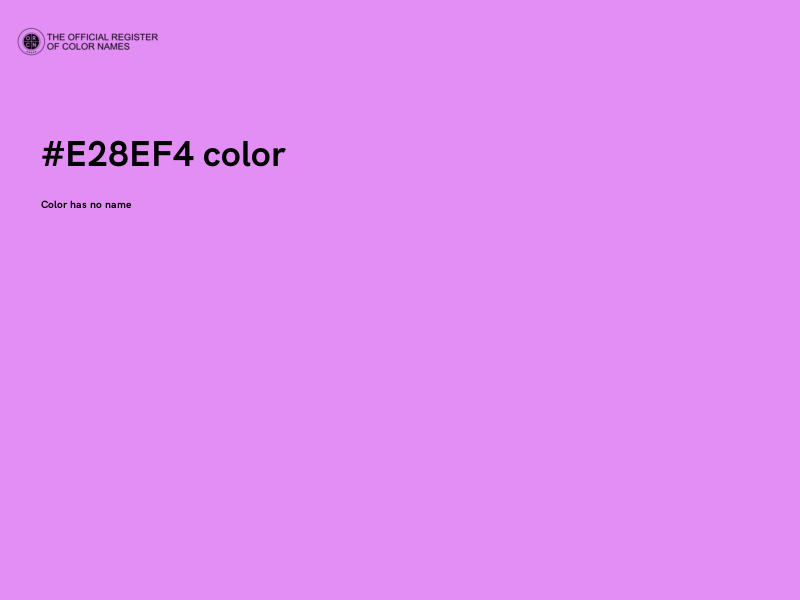 #E28EF4 color image